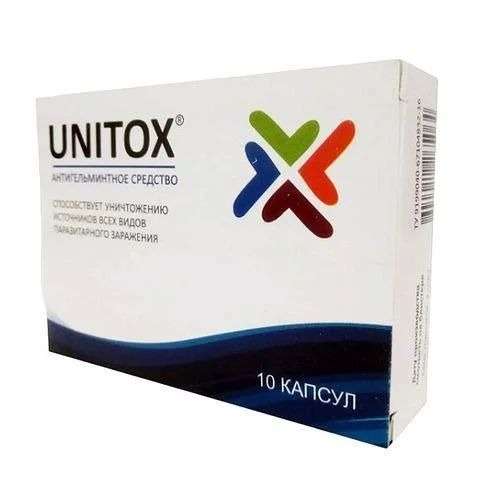 Unitox kapszulák természetes összetevők